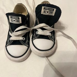 Black converse toddler